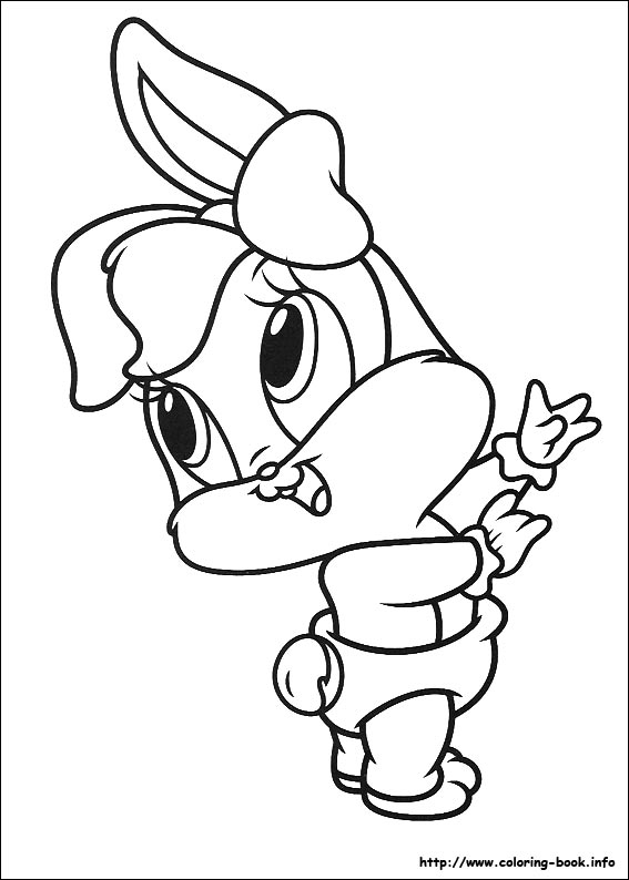 Baby Looney Tunes coloring picture